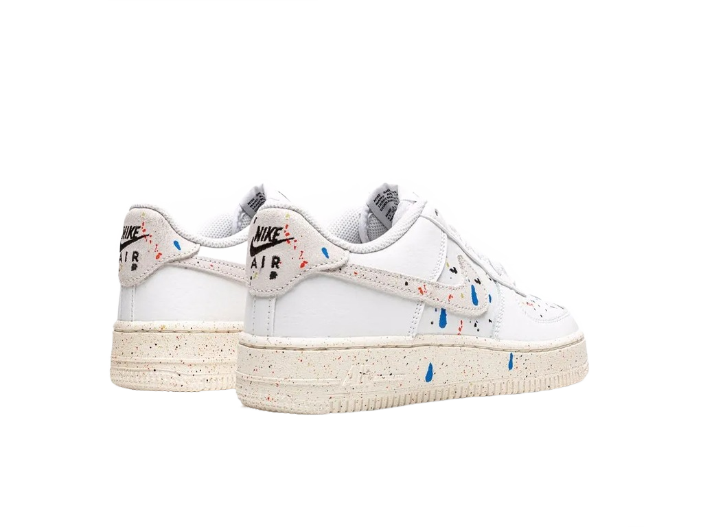 Nike Air Force 1 LV8 3 GS Paint Splatter - White-Nike-pikastore.cz