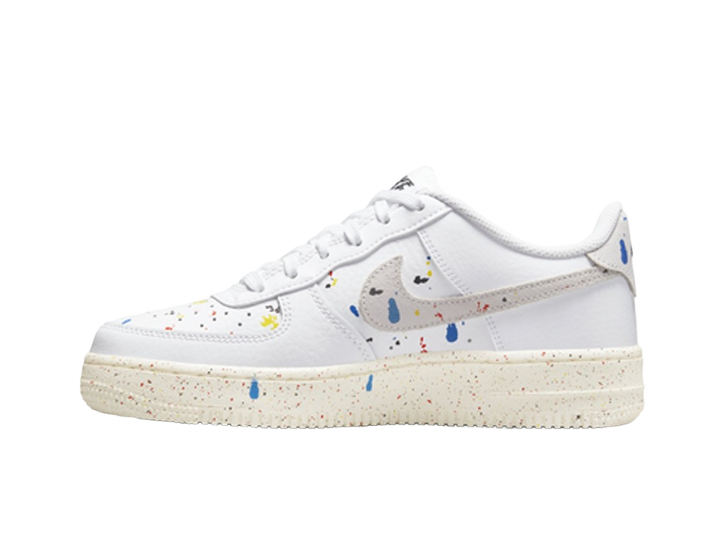 Nike Air Force 1 LV8 3 GS Paint Splatter - White-Nike-pikastore.cz
