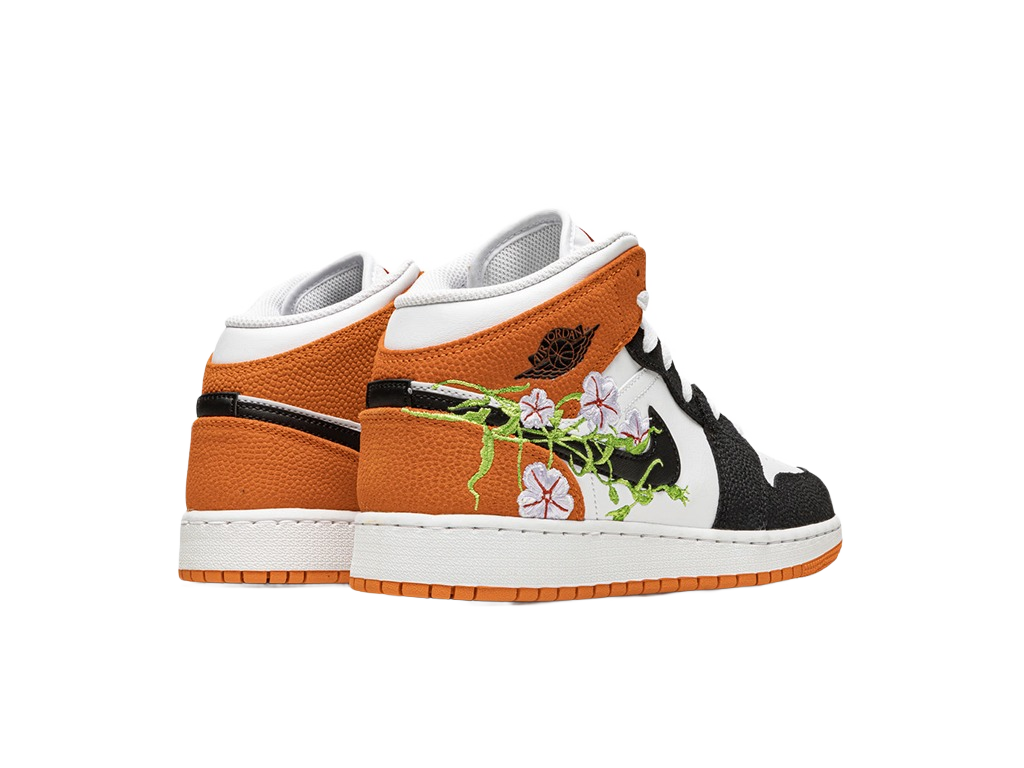 Nike Air Jordan 1 Mid GS Floral-Air Jordan-pikastore.cz