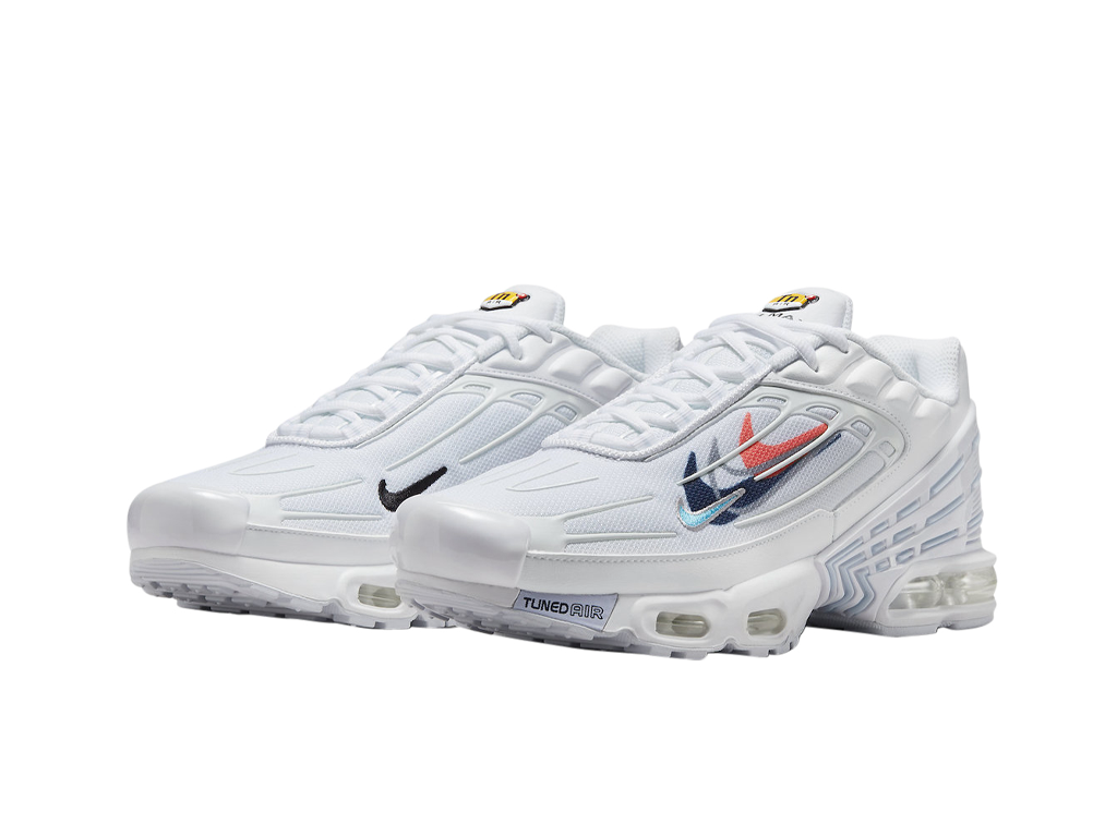Air Max Plus 3 Multi-Swoosh - White Midnight Navy-Nike-pikastore.cz