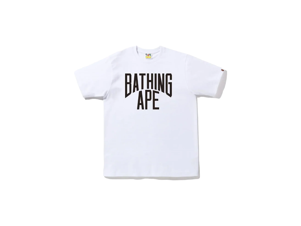 BAPE Bicolor NYC Logo Tee White-BAPE-pikastore.cz