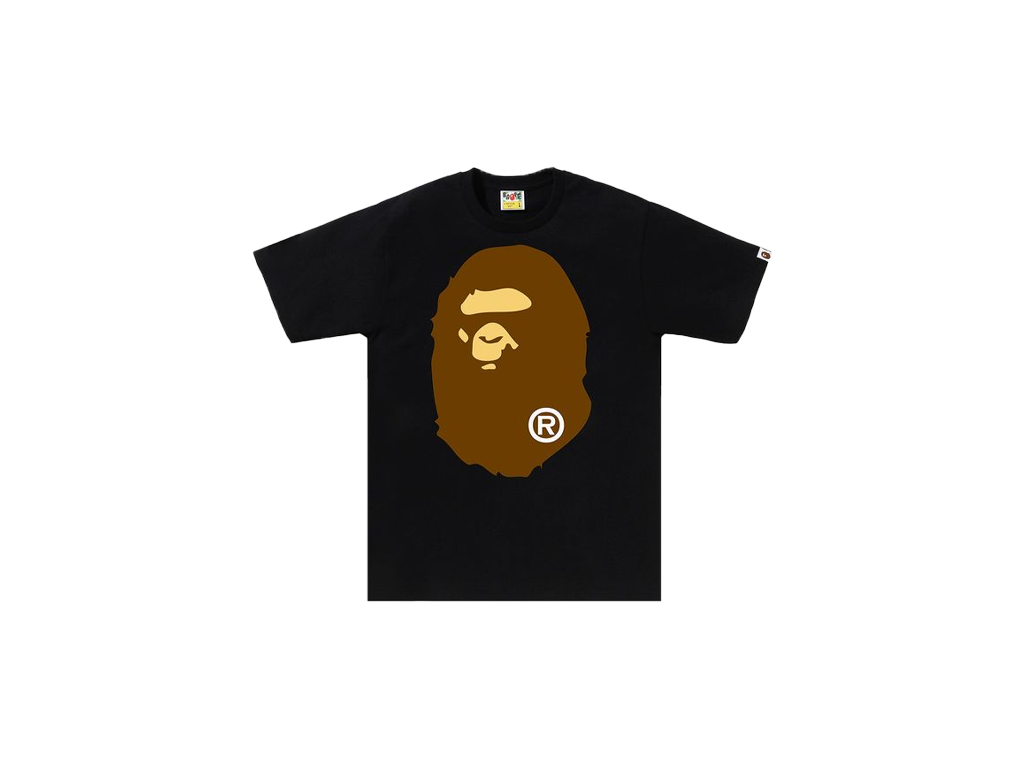 BAPE Big Ape Head Tee Black-Bape-pikastore.cz