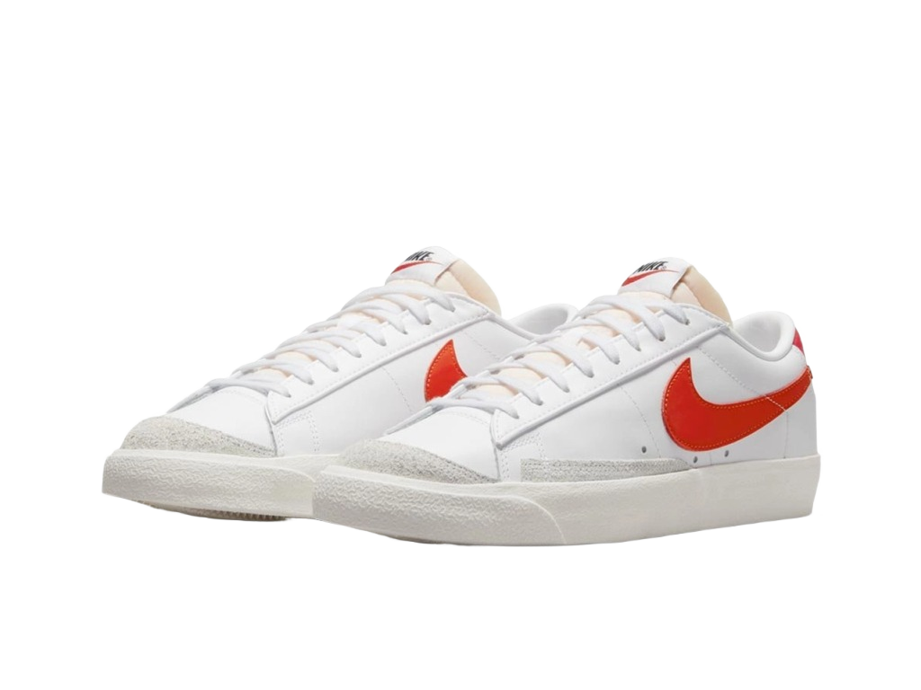 Nike Blazer Low 77 Vintage White Team Orange-Nike-pikastore.cz