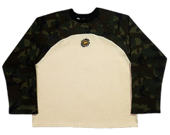 Broken Planet Camo Waffle Long-sleeve