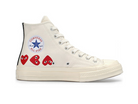 Comme des Garcons Play x Converse Chuck 70 Hi Top Multi Heart White-Converse-pikastore.cz