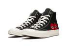 Converse Chuck Taylor All Star 70 Hi Comme des Garcons PLAY Black-Converse-pikastore.cz