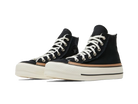 Converse Wmns Chuck Taylor All Star Raw Edge Platform High Black Champagne Tan-Converse-pikastore.cz