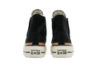 Converse Wmns Chuck Taylor All Star Raw Edge Platform High Black Champagne Tan-Converse-pikastore.cz