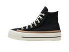 Converse Wmns Chuck Taylor All Star Raw Edge Platform High Black Champagne Tan-Converse-pikastore.cz