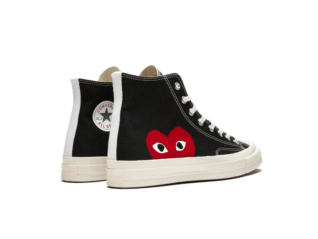 Converse Chuck Taylor All Star 70 Hi Comme des Garcons PLAY Black-Converse-pikastore.cz