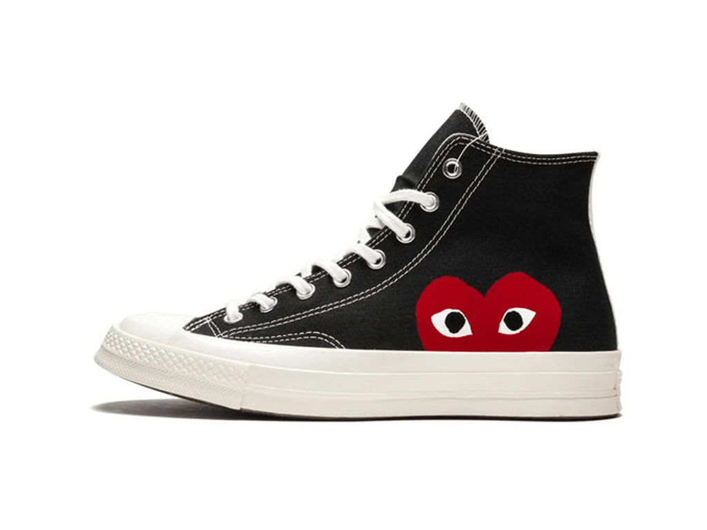 Converse Chuck Taylor All Star 70 Hi Comme des Garcons PLAY Black-Converse-pikastore.cz