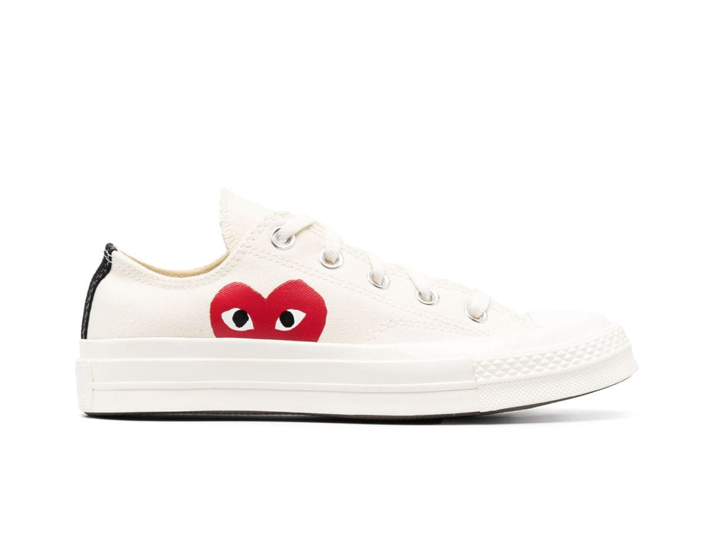 Converse Chuck Taylor All Star 70 Ox Comme des Garcons PLAY White-Converse-pikastore.cz