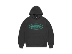 Corteiz Alcatraz Hoodie Black Green