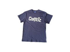 Corteiz Big Logo Navy Tee