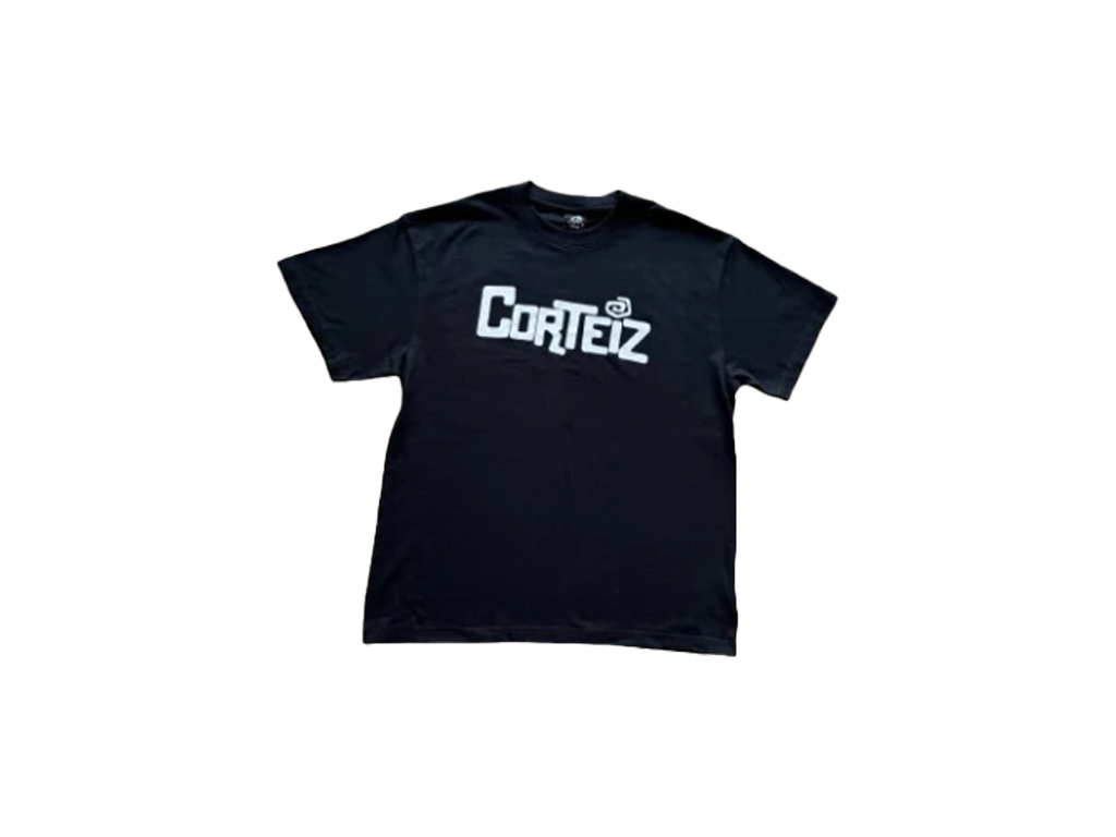 Corteiz Big Logo Tee Black-Corteiz-pikastore.cz