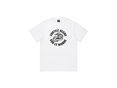 Corteiz Eagle Regne Sur Le Monde Tee White
