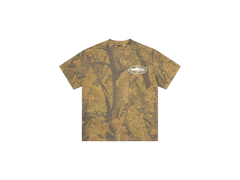 Corteiz Island Puff Print Tee Forest Camo