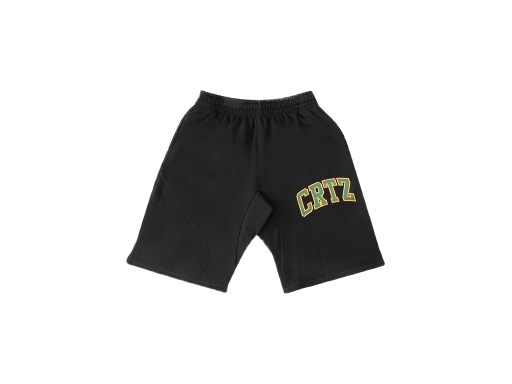Corteiz Crtz Dropout Shorts Black/Green-Corteiz-pikastore.cz