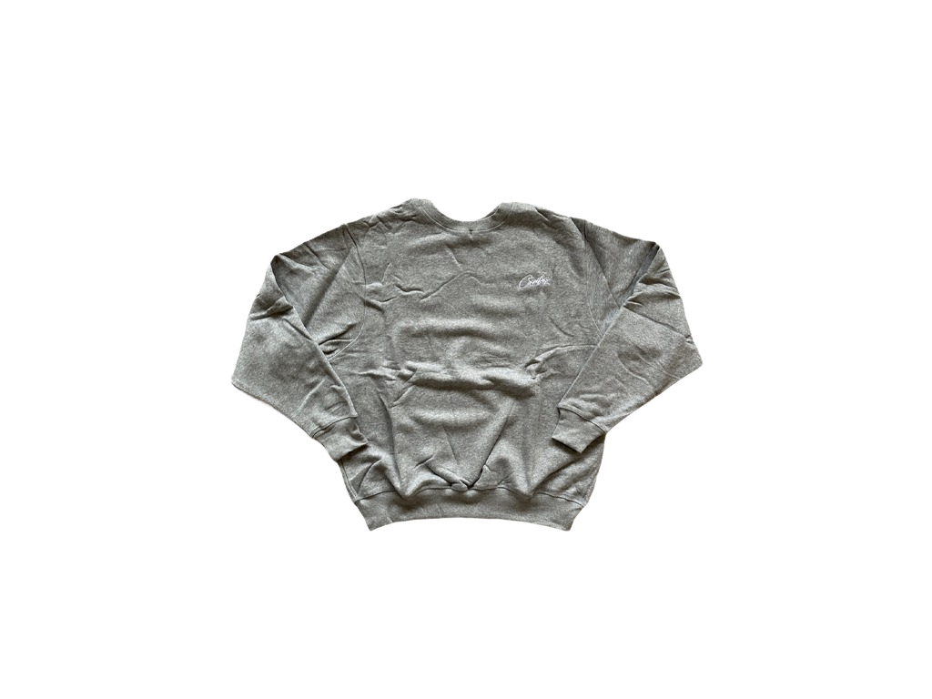 Corteiz HMP Sweatshirt Grey-Corteiz-pikastore.cz