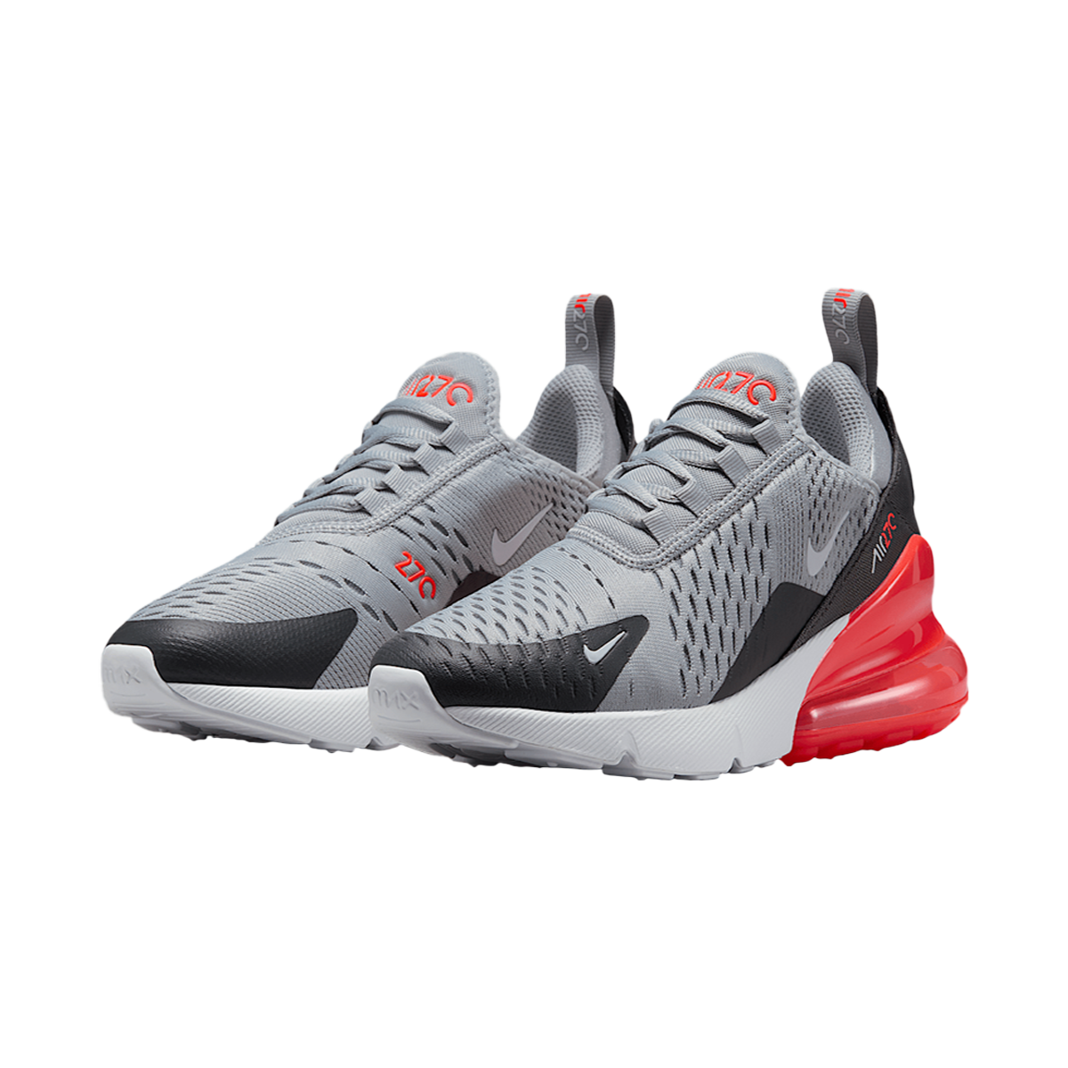 Nike Air Max 270 GS Wolf Grey Bright Crimson-Nike-pikastore.cz
