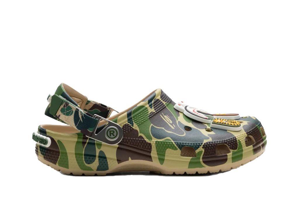 Crocs Classic Clog A Bathing Ape ABC Camo Green-Crocs-pikastore.cz