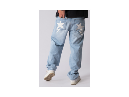 Custom Star Blue Jeans