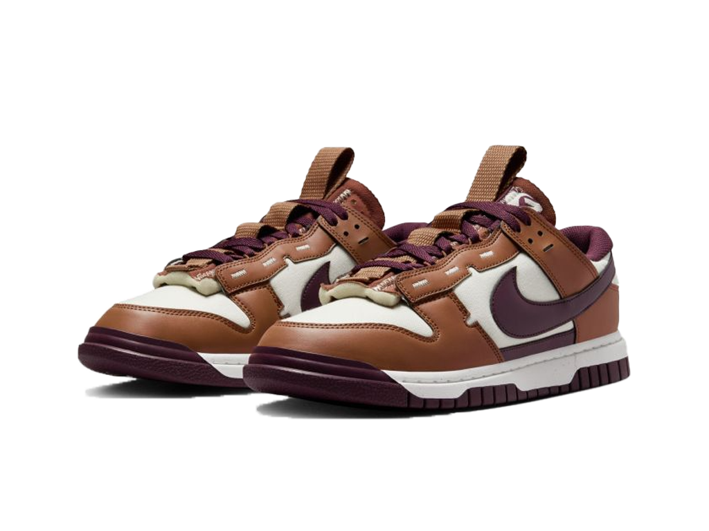 Dunk Low Jumbo Light British Tan Burgundy Crush-Nike-pikastore.cz