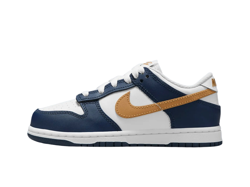 Nike Dunk Low GS Midnight Navy Wheat-Nike-pikastore.cz