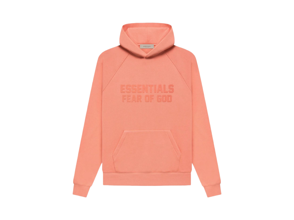 Fear of God Essentials Hoodie Coral