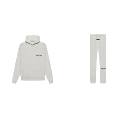 Fear of God Essentials S22 Sweatpants + S22 Hoodie Light Oatmeal - SET