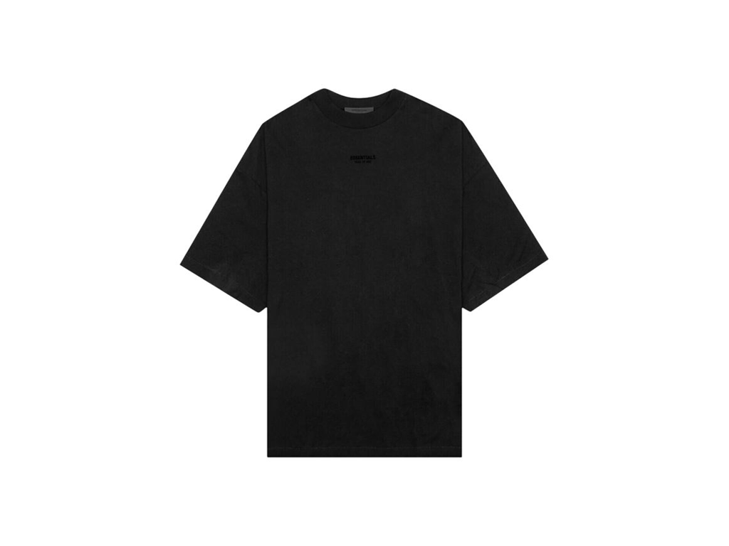 Fear of God Essentials S23 Tee Jet Black-Fear of God-pikastore.cz