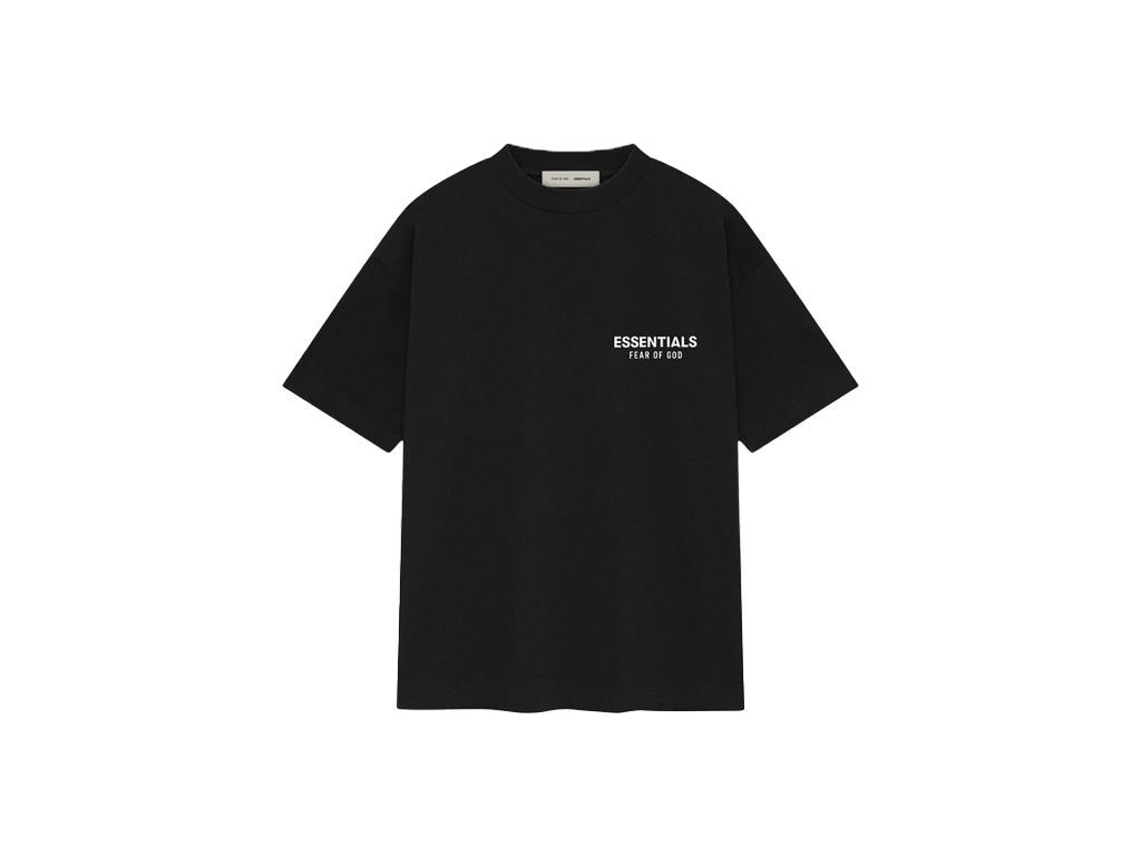 Fear of God Essentials Classic Short-Sleeve Tee Vintage Black – tričko, černá
