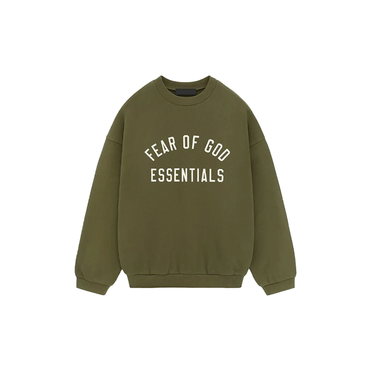 Fear of God Essentials Fleece S24 Crewneck Military-Fear of God-pikastore.cz