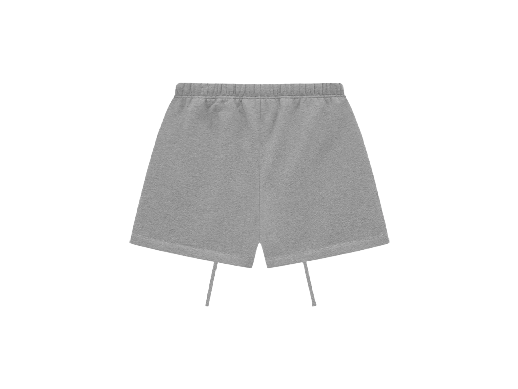 Fear of God Essentials Fleece Soccer Short Dark Heather-Essentials-pikastore.cz