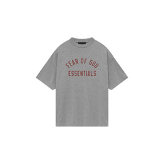Fear of God Essentials Jersey Crewneck S24 T-Shirt Dark Heather - PIKASTORE