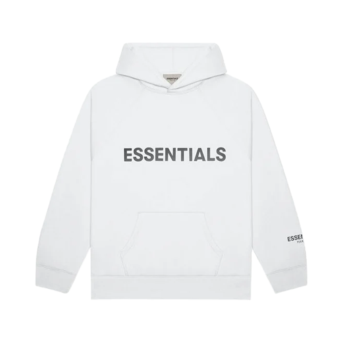 Fear of God Essentials S20 Hoodie White - PIKASTORE-Fear of God-pikastore.cz