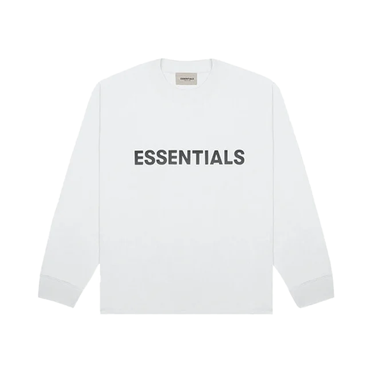 Fear of God Essentials S20 Longsleeve T-Shirt White - PIKASTORE-Fear of God-pikastore.cz