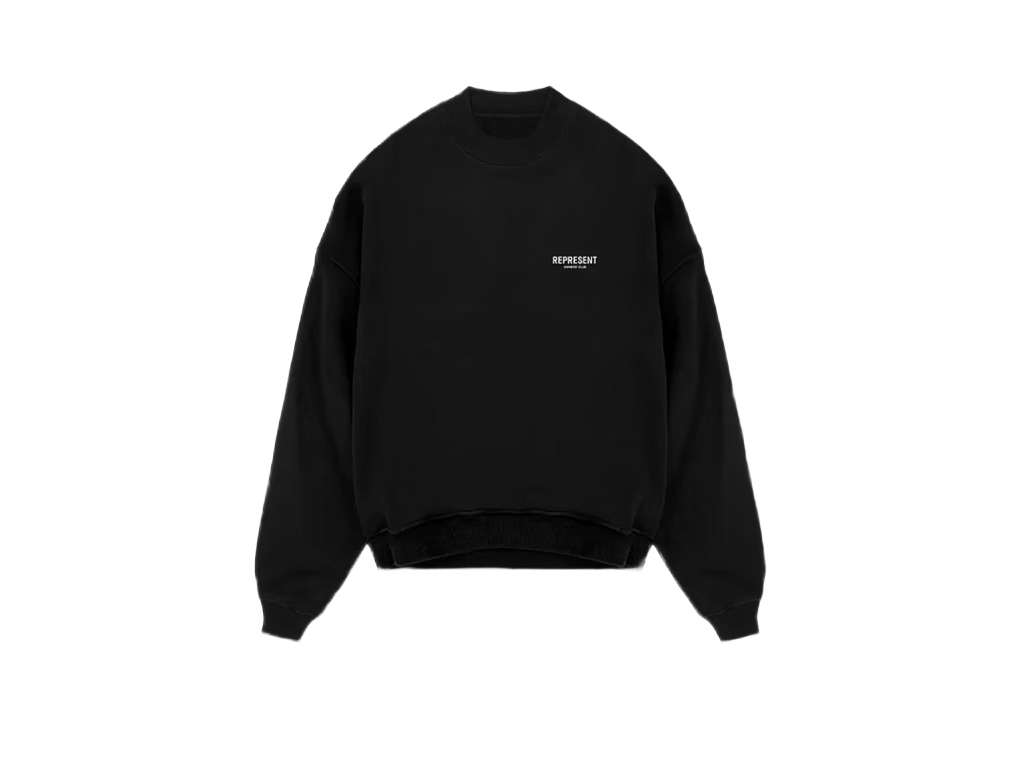Represent Owners Club Crewneck Black-Represent-pikastore.cz