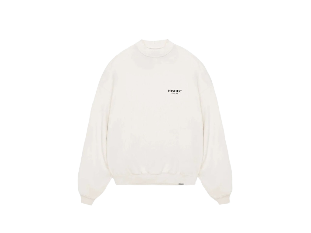 Represent Owners Club Crewneck Flat White-Represent-pikastore.cz