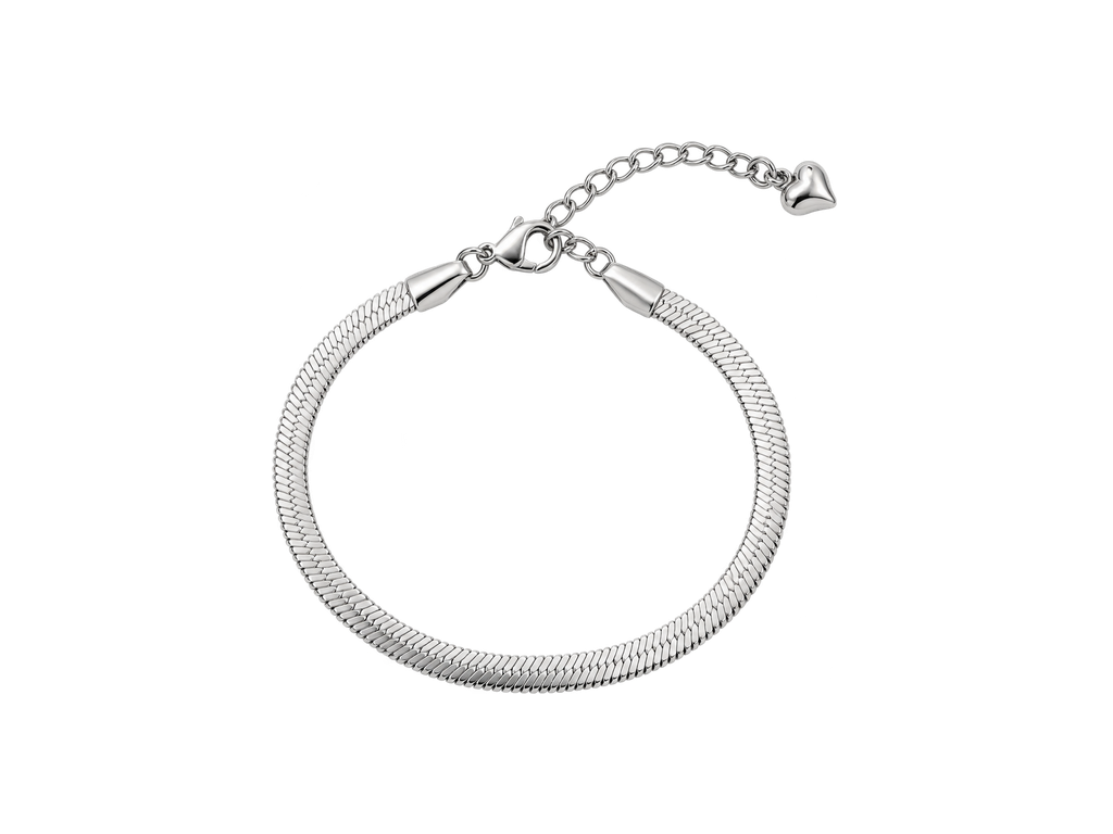 Herringbone Heart Bracelet – odzież