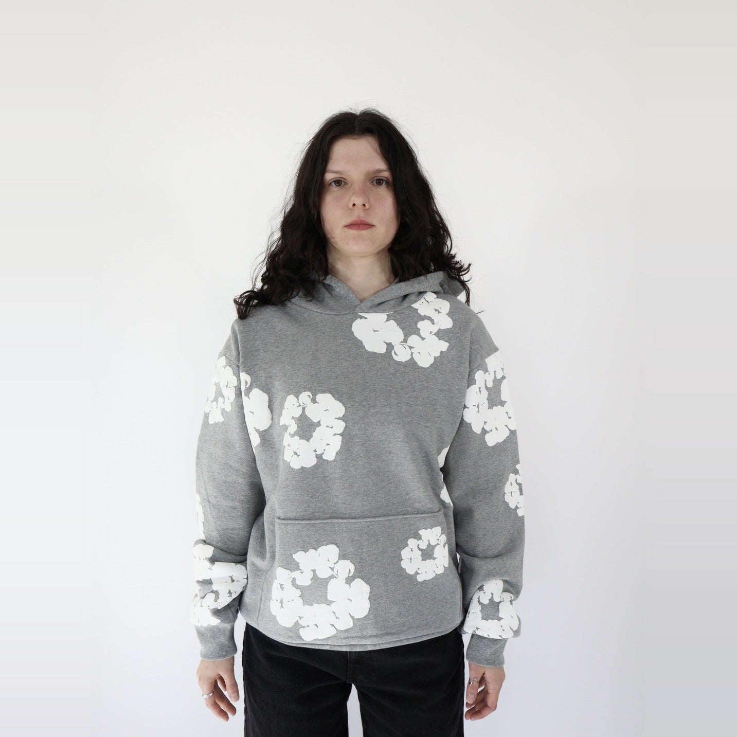 Denim Tears The Cotton Wreath Sweatshirt Grey-Clothing-Denim Tears-pikastore.cz