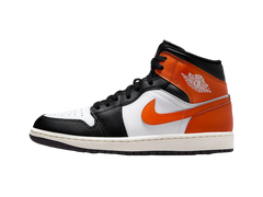 Nike Jordan 1 Mid Black Toe Starfish