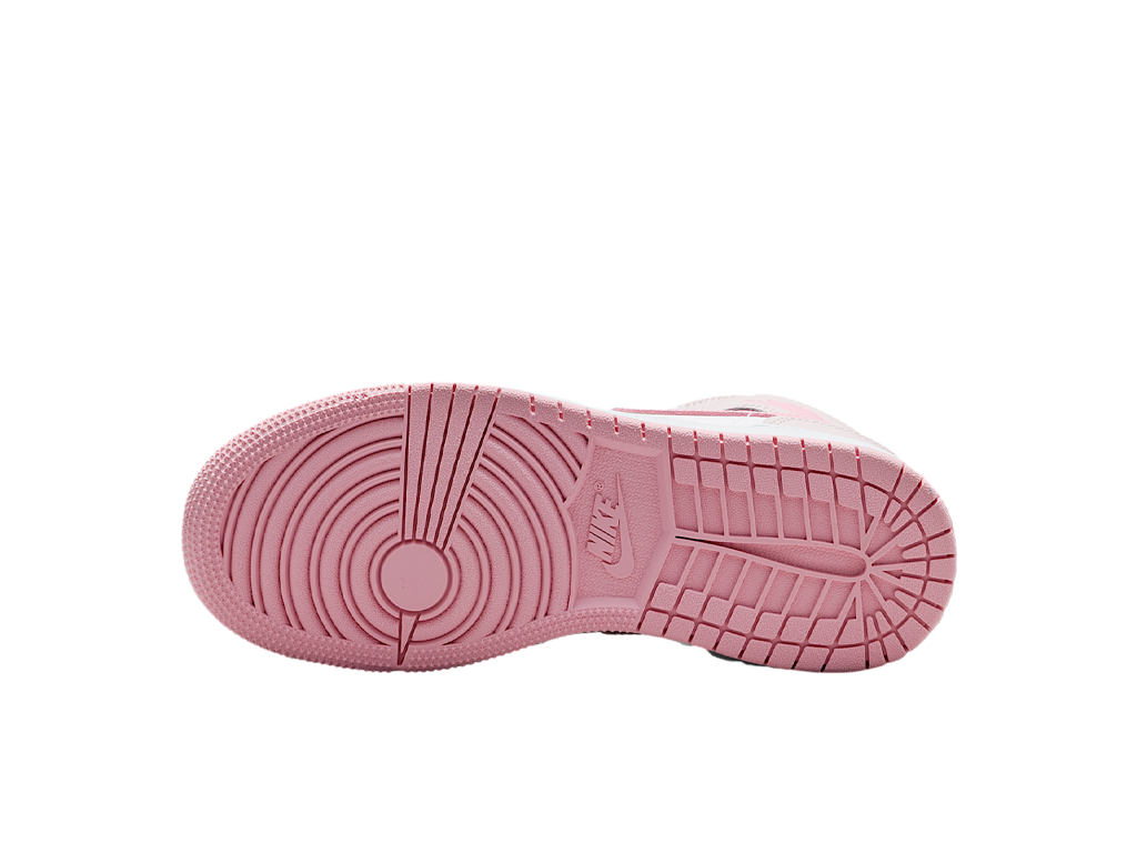 Jordan 1 Mid Pearl Pink White (GS)-Nike-pikastore.cz