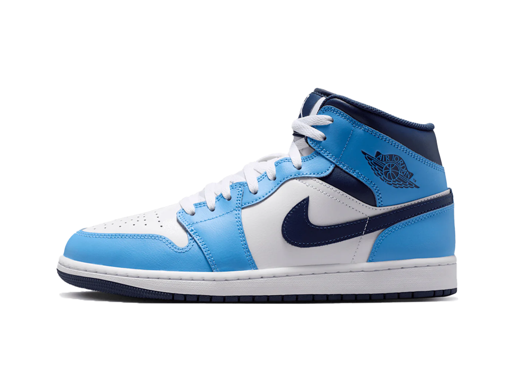 Jordan 1 Mid University Blue Midnight Navy-Nike-pikastore.cz