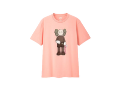 Kaws x Uniqlo Companion Tee (US Sizing) Pink
