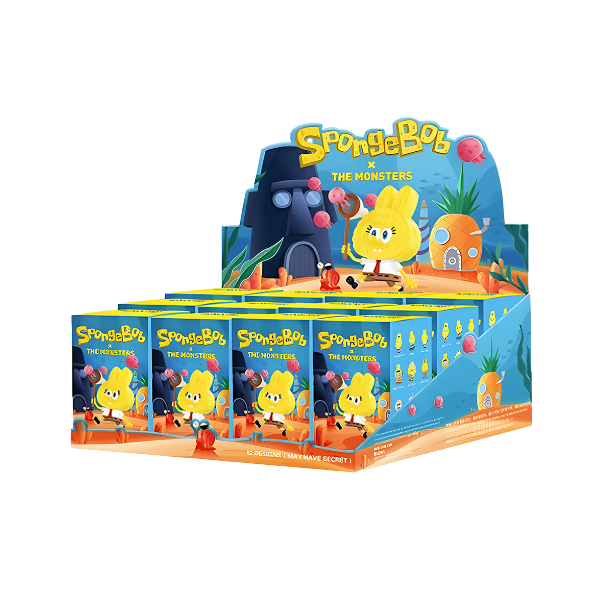 Labubu Pop Mart The Monsters Spongebob Series Sealed Case (12 Blind Box)-Labubu-pikastore.cz
