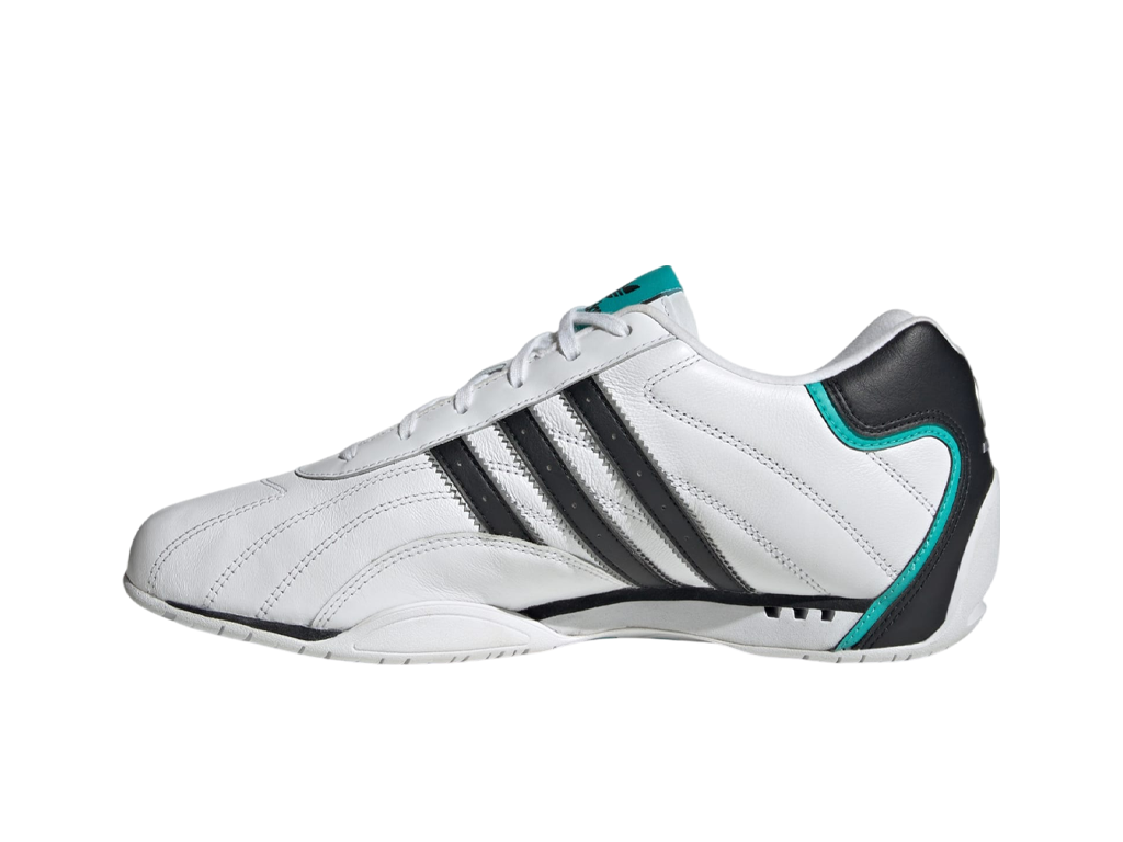 Adidas Mercedes-AMG Petronas Formula One Team x Adi Racer Low White Black Silver Metallic-Adidas-pikastore.cz