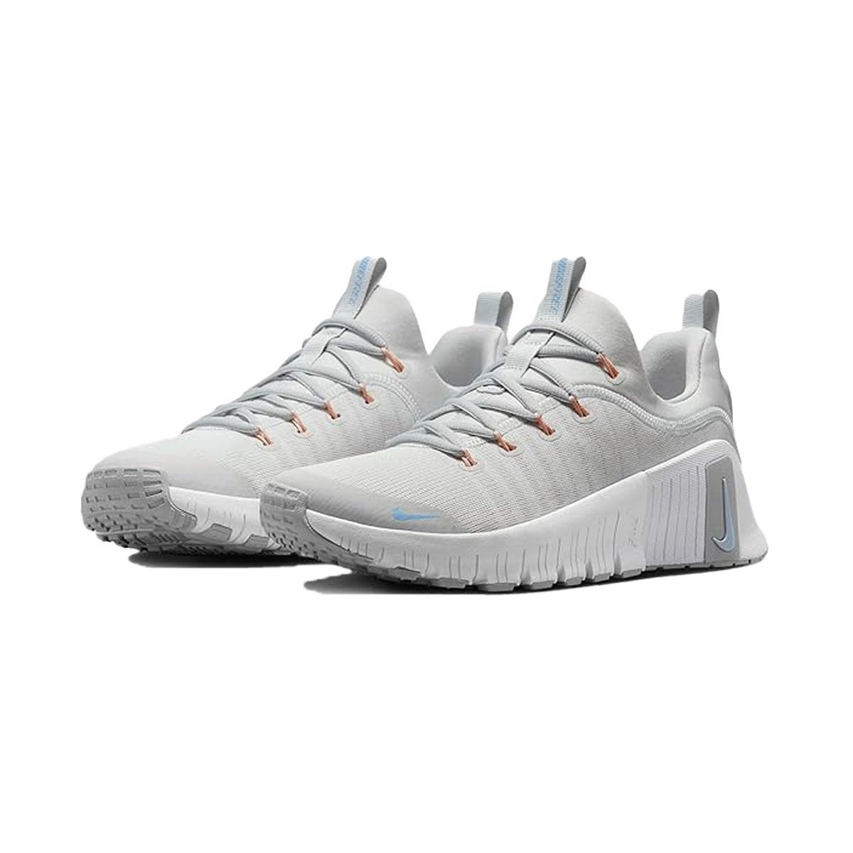 Nike Free Metcon 6 Photon Dust Light Smoke Grey Summit White Metallic Silver (Womens)-Nike-pikastore.cz