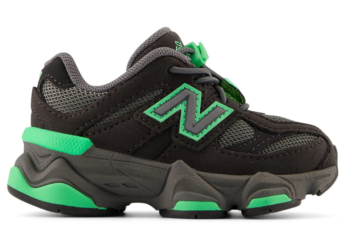 New Balance 9060 Bungee Castlerock Lime Leaf (TD) – zapatos