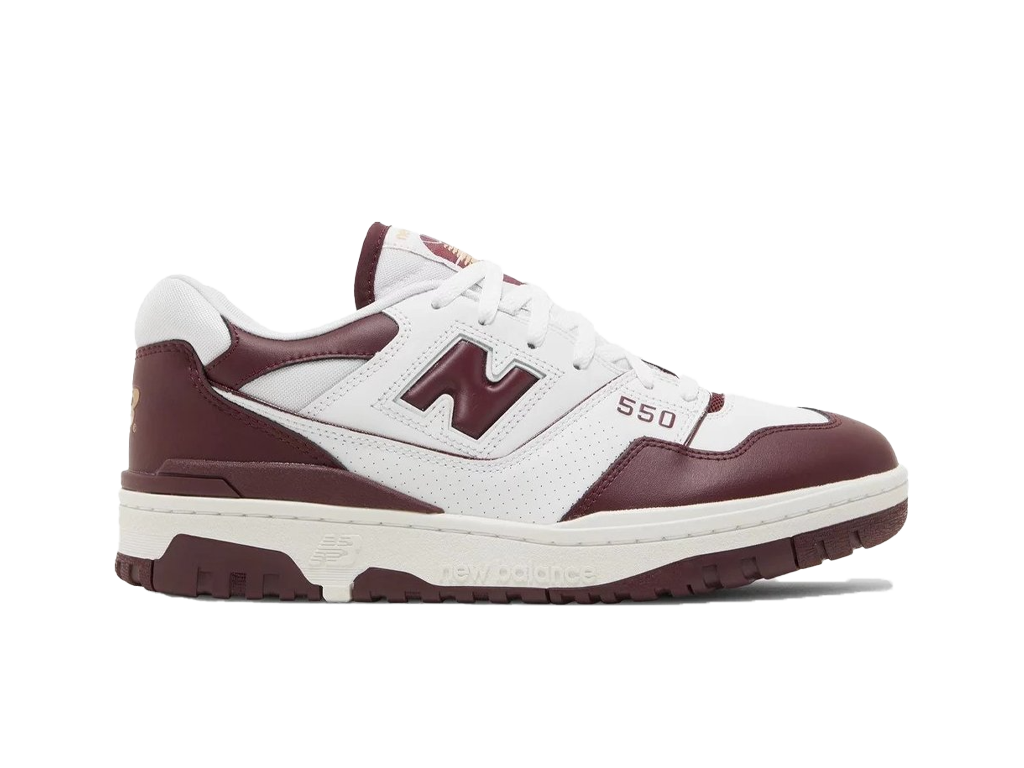 New Balance 550 White Burgundy-sneakers-New Balance-pikastore.cz